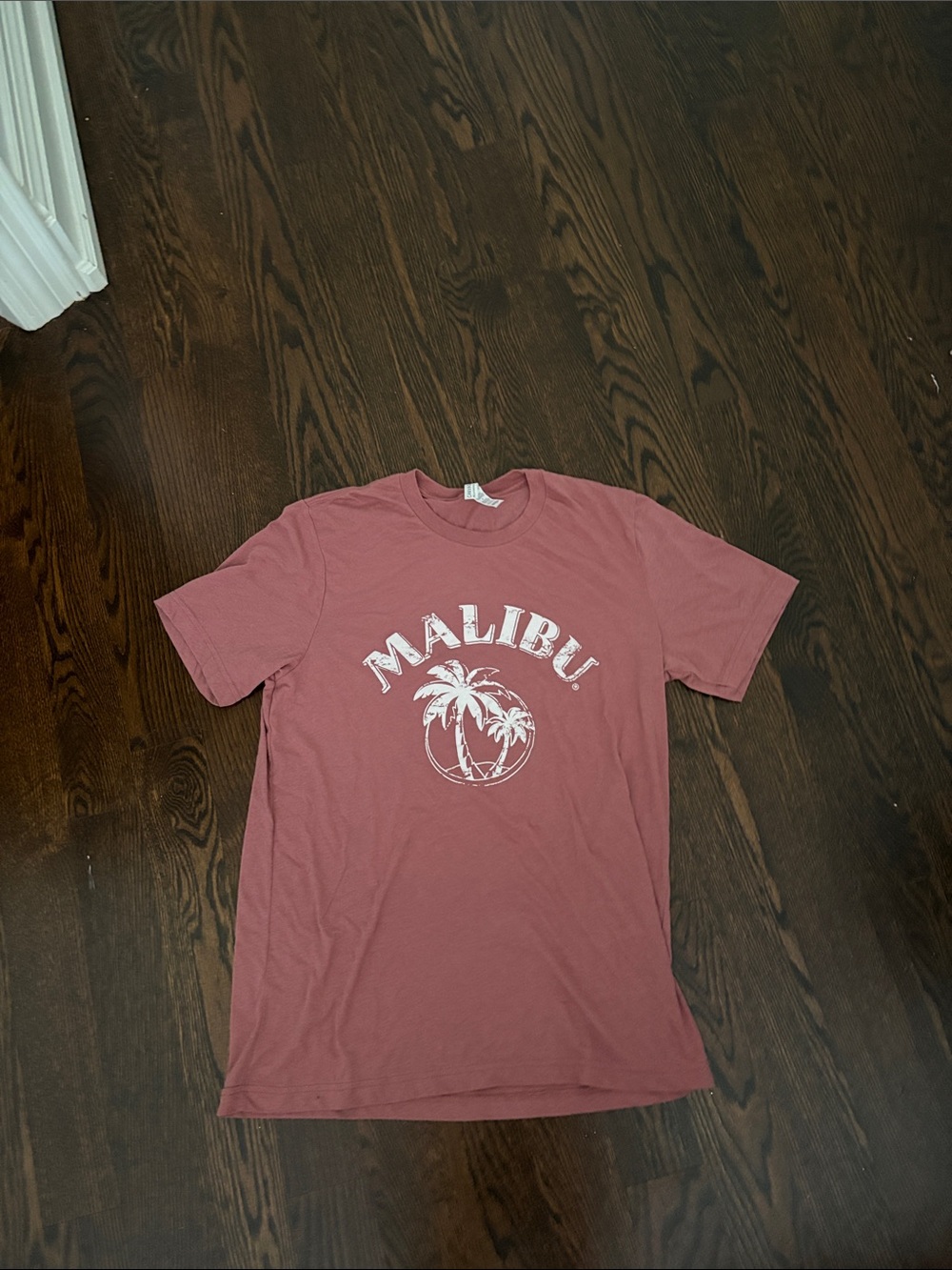 Malibu Graphic Tee - Dusty Rose